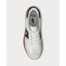 Leather/suede-hrt Aera Pp-sk-ltl White/n  RALPH LAUREN