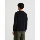 Jerséis y Sudaderas Jersey FARAH Sage Nepped True Navy