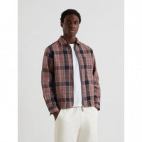 Chaquetas Hombre Chaqueta FARAH Etienne Zipped Check