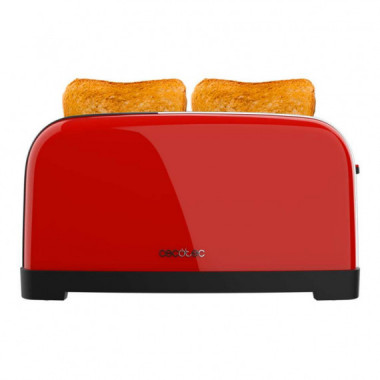 Tostador Vertical Toastin' Time 1500 Red  CECOTEC