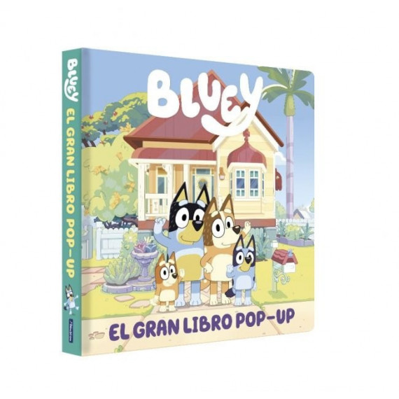 Bluey Libro de Carton con Solapas el Gran Libro Pop-up de Bl   2025