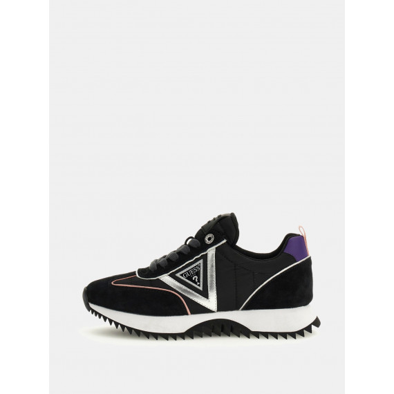 Zapatillas Runner Bail Combinada con Piel de GUESS
