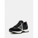 Zapatillas Runner Bail Combinada con Piel de GUESS