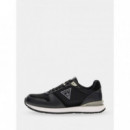 Runner Island Combinada con Piel de GUESS