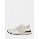 Runner Island Combinada con Piel de GUESS