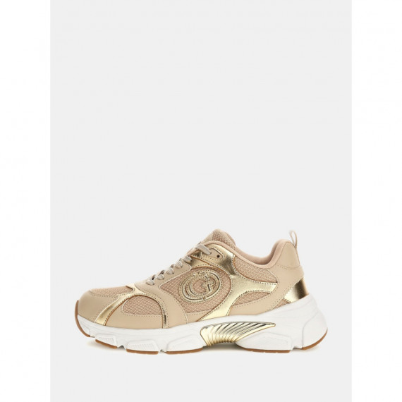 Runner Ibitha con Aplicaciones Laminadas de GUESS