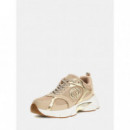 Runner Ibitha con Aplicaciones Laminadas de GUESS