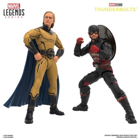 Blister de Figuras John F. Walker y Sentry Thunderbolts Marvel Legends  HASBRO