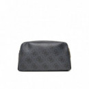 Zamira Double Zip Coal Logo  GUESS