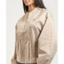 4G Aop Full Zip Jacket 4G Taupe Jacquard  GUESS