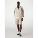 Fulvio Full Zip Sweatshirt Pasadena Ston  GUESS