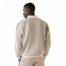 Fulvio Full Zip Sweatshirt Pasadena Ston  GUESS