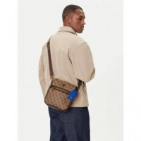 Milano Compact Backp Beige/brown  GUESS