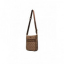 Milano Compact Backp Beige/brown  GUESS