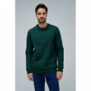 Jerséis y Sudaderas Sudadera SALSA JEANS Logo Dark Green