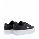 Zapatillas Ziane Platform de Piel  LACOSTE
