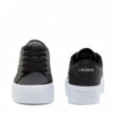 Zapatillas Ziane Platform de Piel  LACOSTE