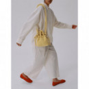 OLEND Bolsos Bolso ölend Microona Soft Bag Vichy Yellow