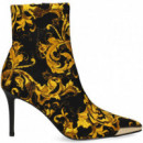 Botin Print Lica Oro+negro  VERSACE JEANS