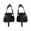 sin Talon Charol Negro  VERSACE JEANS