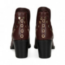 BOTIN TACHAS PIEL BURDEOS
