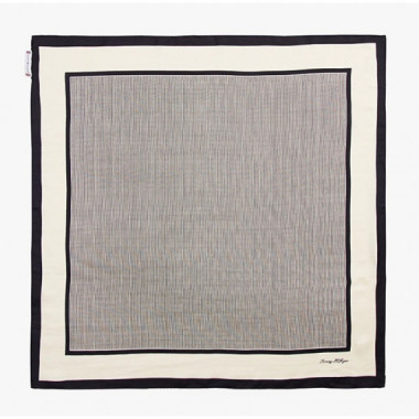 TOMMY HILFIGER - Th Elevated Flag Silk Square - DW6 - F|AW0AW17629/DW6