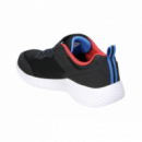 Bounder Black Synthetic / Black Textile / Red & Blue Trim SKECHERS