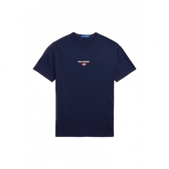 Camisetas Hombre Camiseta POLO RALPH LAUREN Classic Fit de Punto Polo Sport Azul
