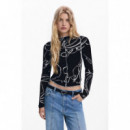 Camiseta Siluetas Jarrones de DESIGUAL