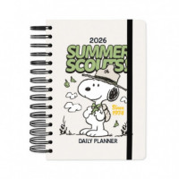 Agenda Anual Daily Planner Scouts Snoopy 2026  GRUPO ERIK
