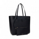Bolso Tote Grande Cameryn de Piel Granulada  RALPH LAUREN