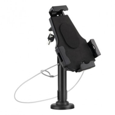 Soporte Sobremesa TOOQ Antirrobo Ajustable para Tablet 7.9"-10.5" Black