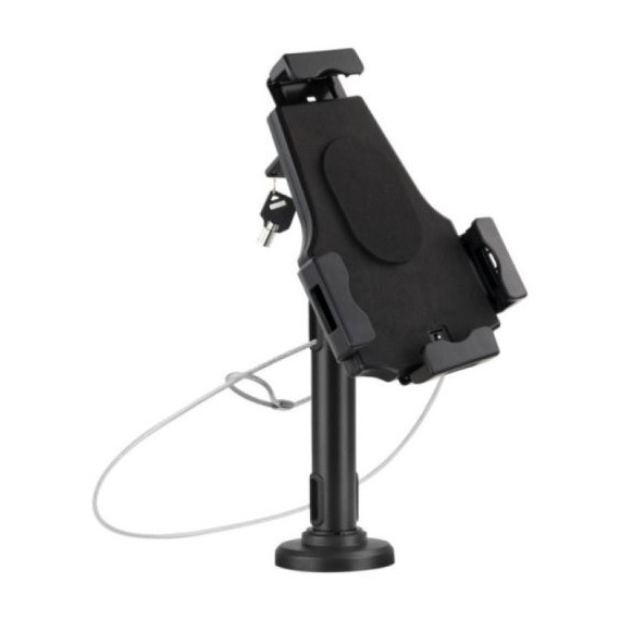 Soporte Sobremesa TOOQ Antirrobo Ajustable para Tablet 7.9"-10.5" Black