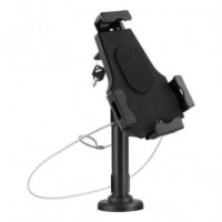 SOPORTE SOBREMESA TOOQ ANTIRROBO AJUSTABLE PARA TABLET 7.9"-10.5" BLACK