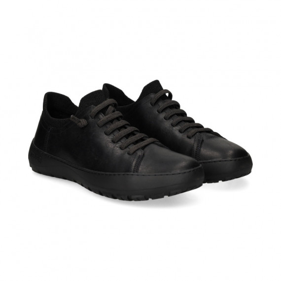 Elasticos Deportivo Piel Negro  CAMPER