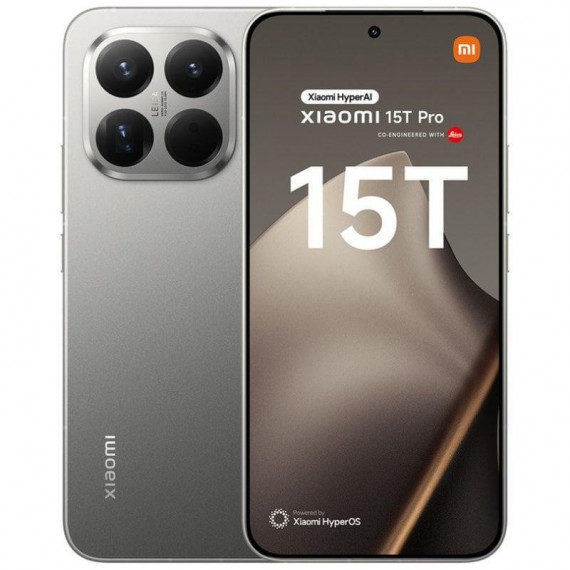 XIAOMI 15T Pro 5G 12GB/512GB 6.83" Amoled Gris