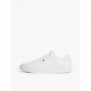 Zapatillas de Tenis en Piel de TOMMY HILFIGER