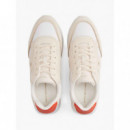 Zapatillas de ante con Monograma Th de TOMMY HILFIGER