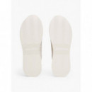 Zapatillas de Piel con Monograma Th de TOMMY HILFIGER