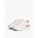 Zapatillas de Piel con Suela Gruesa de TOMMY HILFIGER