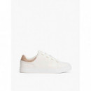 Zapatillas de Piel con Suela Cupsole de TOMMY HILFIGER