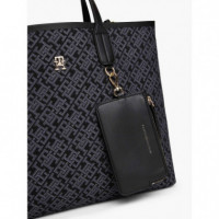 Bolso Tote Th Icon Jacquard de TOMMY HILFIGER