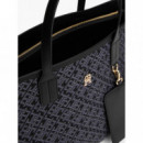 Bolso Tote Th Icon Jacquard de TOMMY HILFIGER