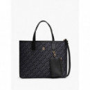 Bolso Tote Th Icon Jacquard de TOMMY HILFIGER