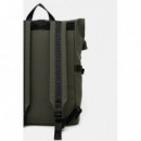 Klj Coated Pu Backpack Forest Night  KARL LAGERFELD