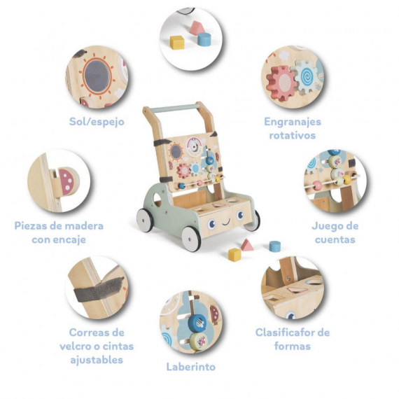 Correpasillos - Andador para Bebe Monti  MS
