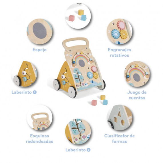 Correpasillos - Andador para Bebe Mimo Amarillo  MS