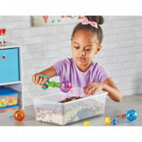 Pinzas Tijeras Grandes Cucharas Practicas  LEARNING RESOURCES