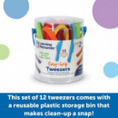 Pinzas de Agarre Facil Motricidad Fina  LEARNING RESOURCES