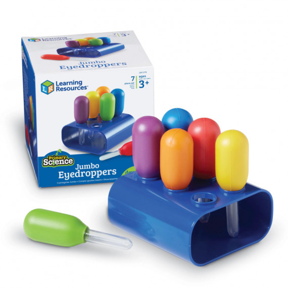 Pipetas Cuentagotas con Soporte  LEARNING RESOURCES